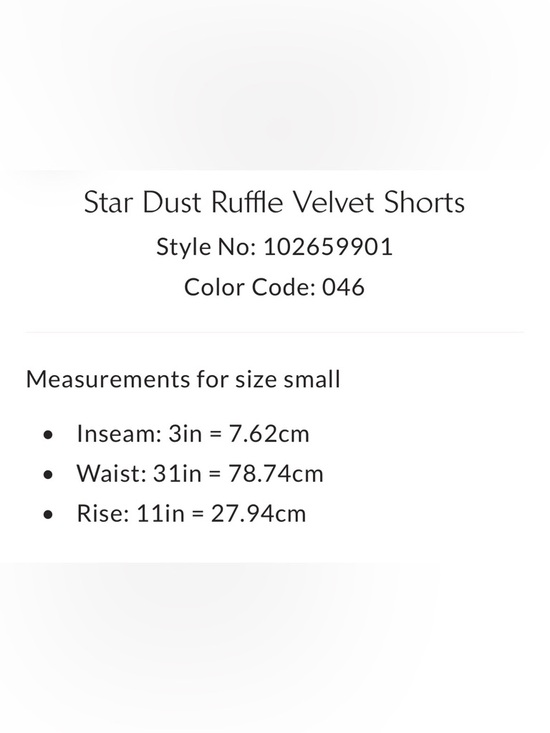 Free People Star Dust Ruffle Velvet Shorts in Teal Size Small NWT - Picture 9 of 9